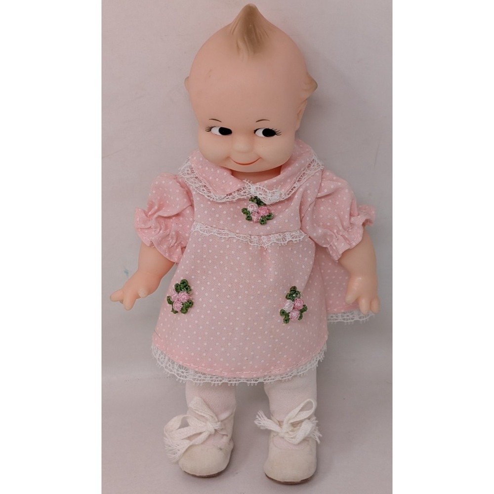 Vintage Jesco Kewpie Doll Floral Dress‎ Shoes Cutepie 1980s 80s